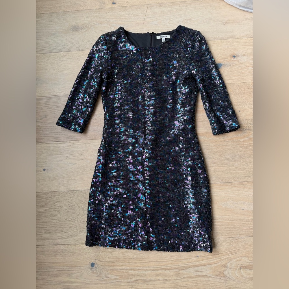 BB Dakota Iridescent Sequin Mini Dress